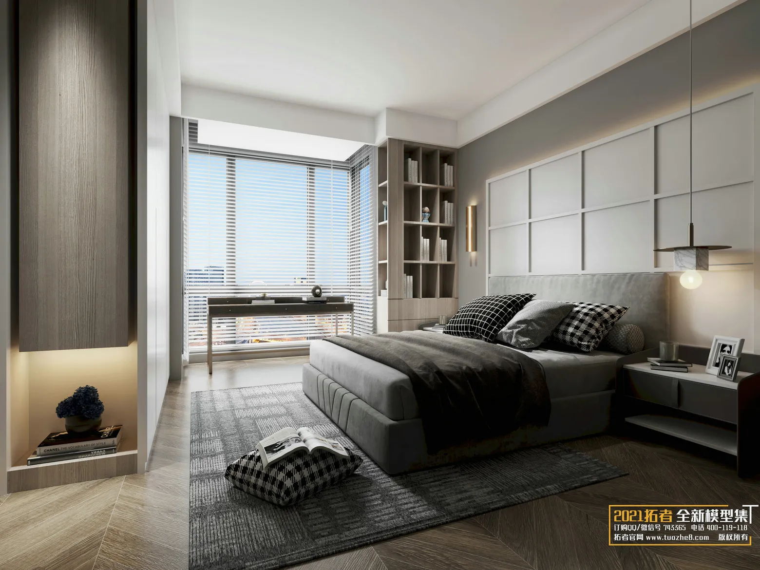 EXTENSION 2021 – 2. BEDROOM – 1.MODERN STYLES – 24 – CORONA