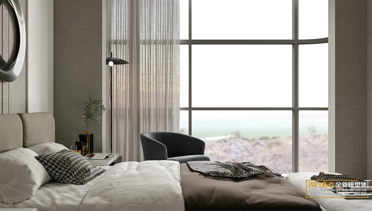 EXTENSION 2021 – 2. BEDROOM – 1.MODERN STYLES – 44 – CORONA