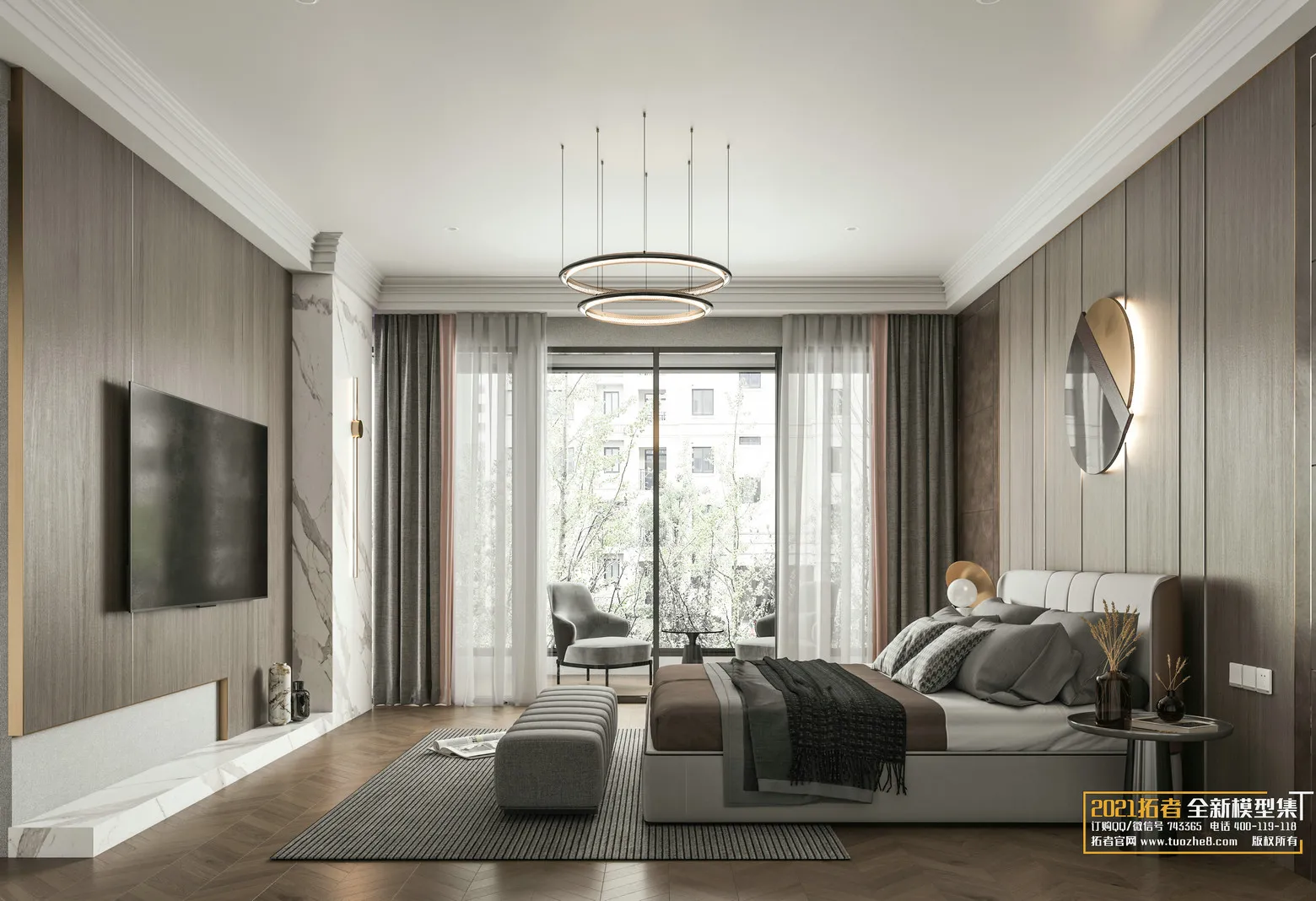 EXTENSION 2021 – 2. BEDROOM – 1.MODERN STYLES – 50 – CORONA