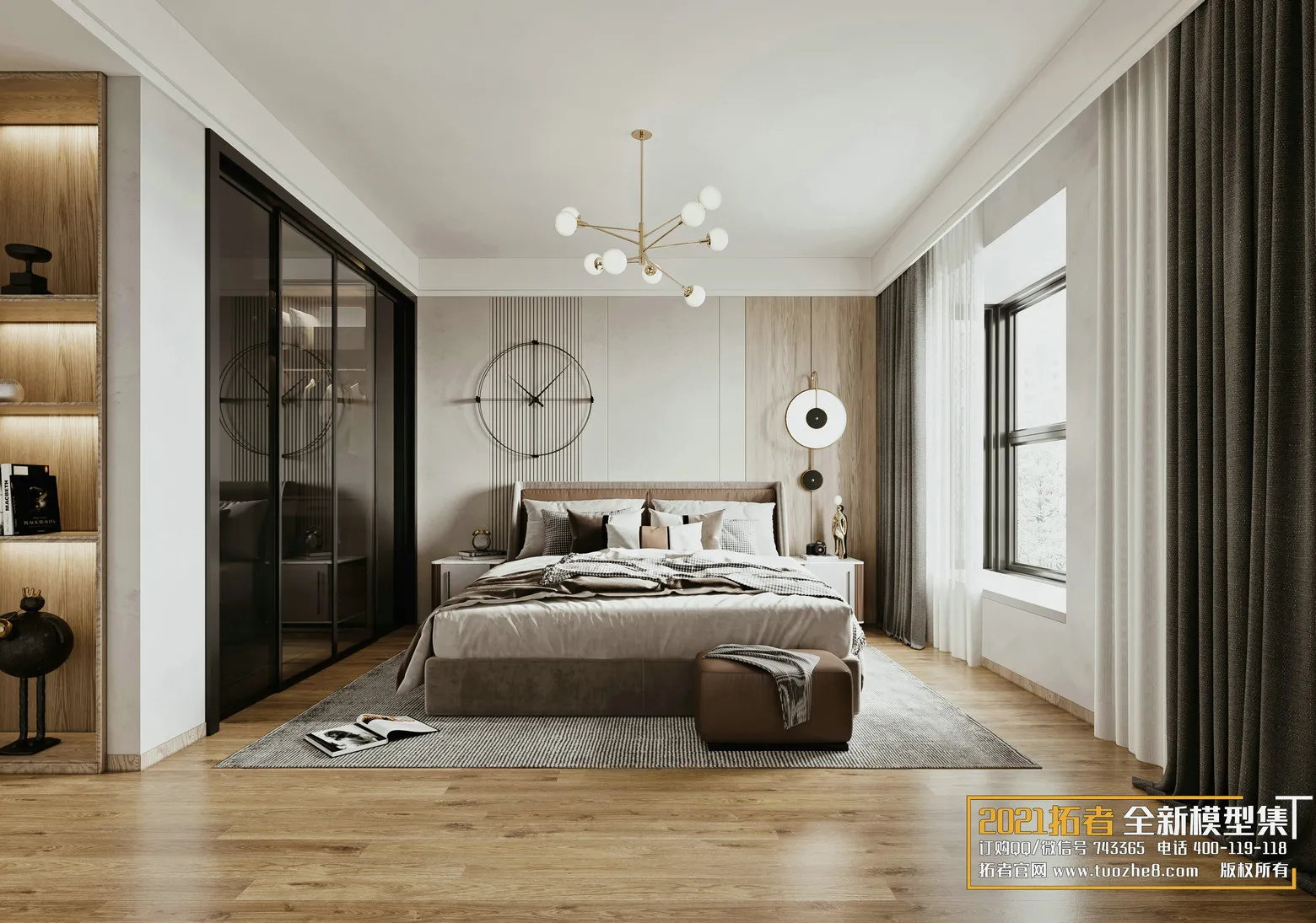 EXTENSION 2021 – 2. BEDROOM – 1.MODERN STYLES – 55 – CORONA