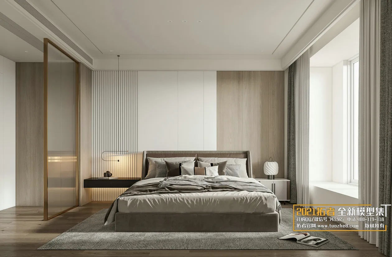 EXTENSION 2021 – 2. BEDROOM – 1.MODERN STYLES – 60 – CORONA