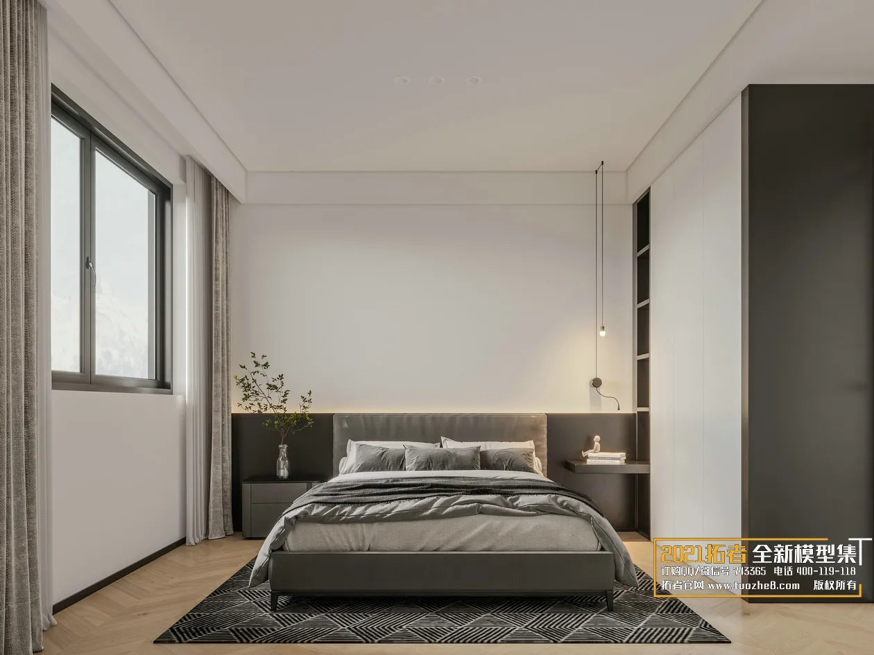 EXTENSION 2021 – 2. BEDROOM – 1.MODERN STYLES – 62 – CORONA