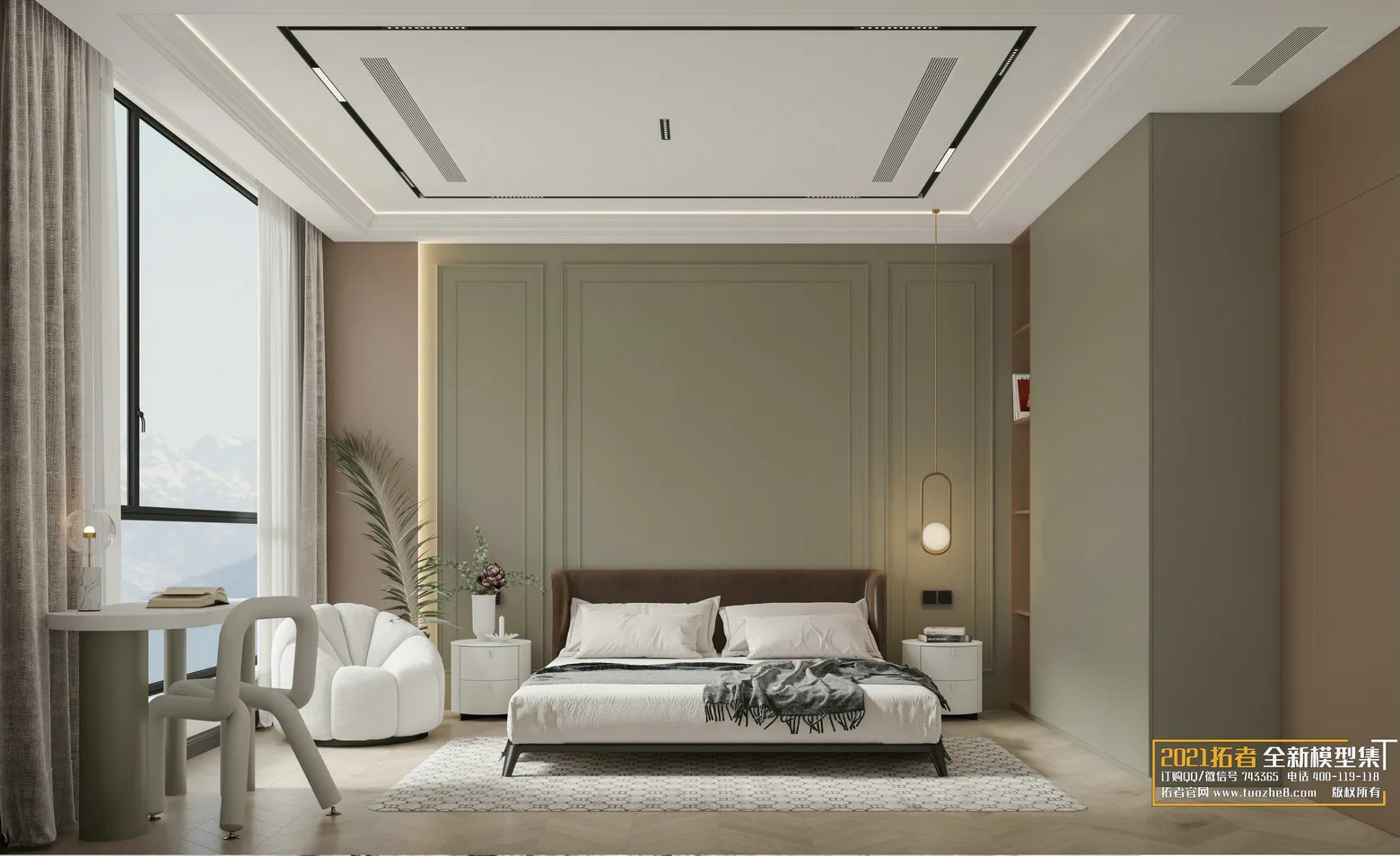 EXTENSION 2021 – 2. BEDROOM – 3.EUROPEAN STYLES – 5 – CORONA