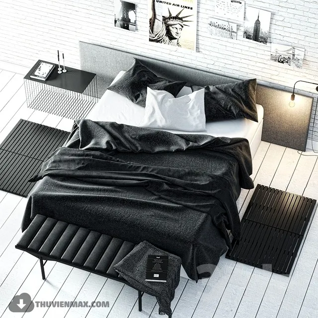 BED 3DSKYMODEL – 541