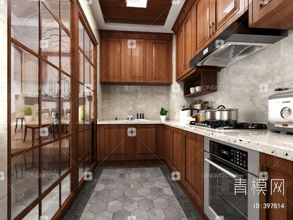Kitchen 3D Models – Pro 013