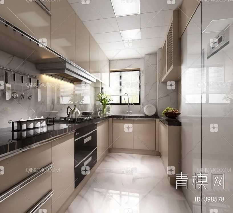 Kitchen 3D Models – Pro 015
