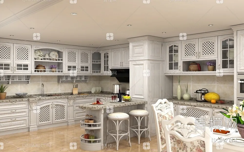 Kitchen 3D Models – Pro 016