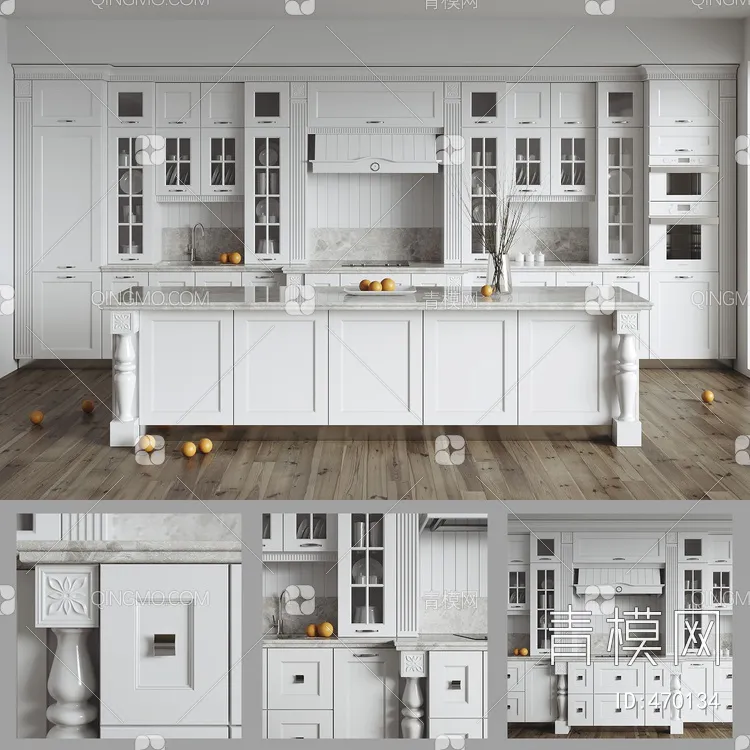 Kitchen 3D Models – Pro 031