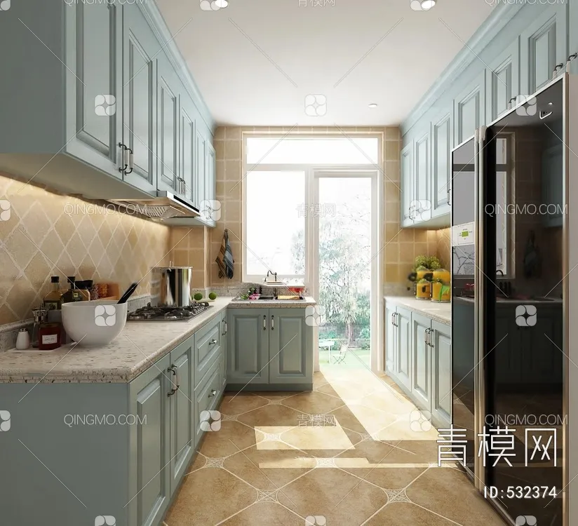 Kitchen 3D Models – Pro 040