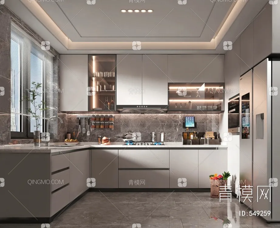 Kitchen 3D Models – Pro 053