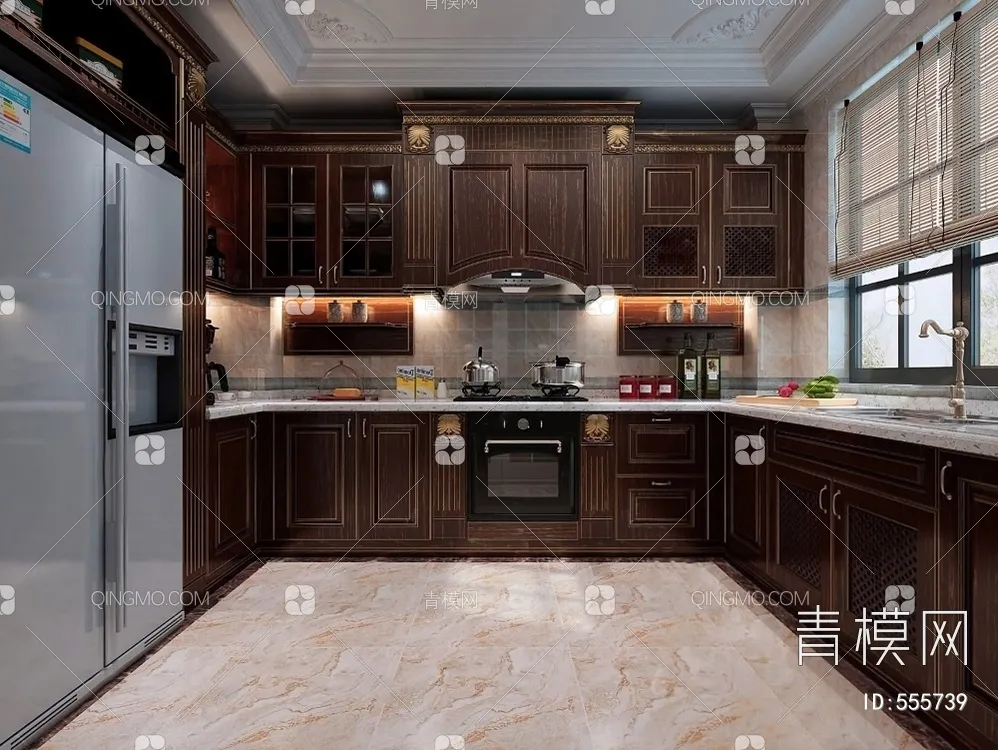 Kitchen 3D Models – Pro 058