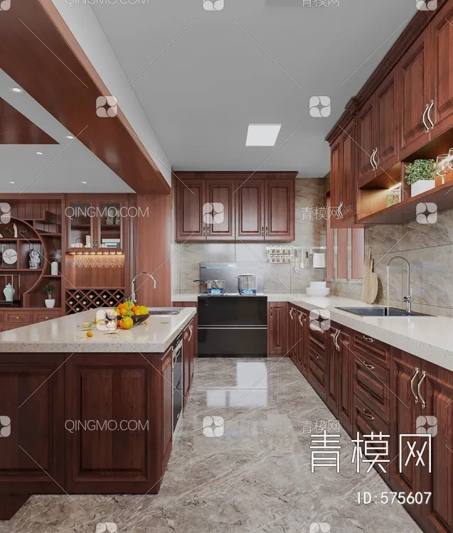 Kitchen 3D Models – Pro 084