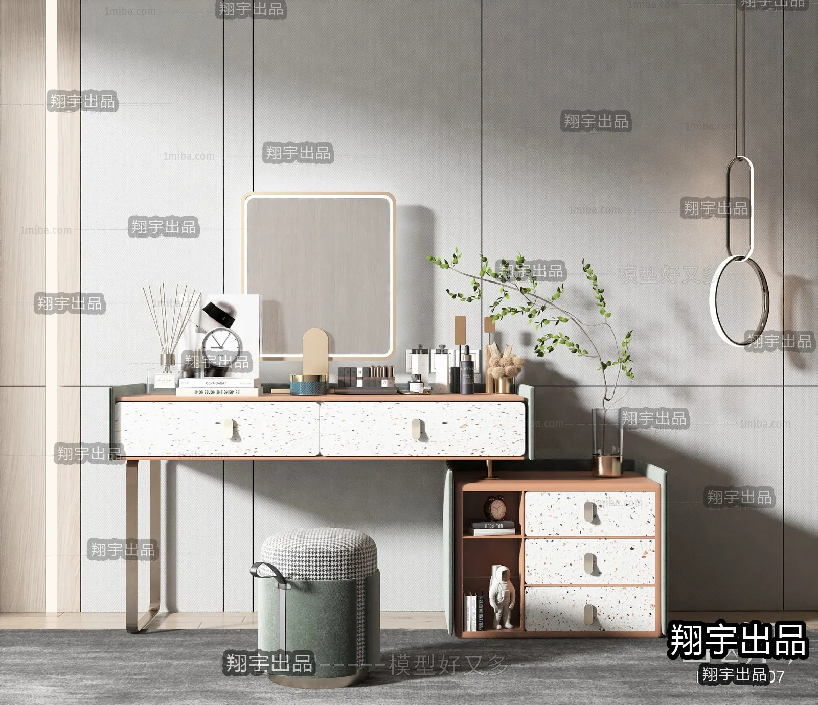 DRESSING TABLE – A11 – FURNITURE 3D MODELS 2022 (VRAY)