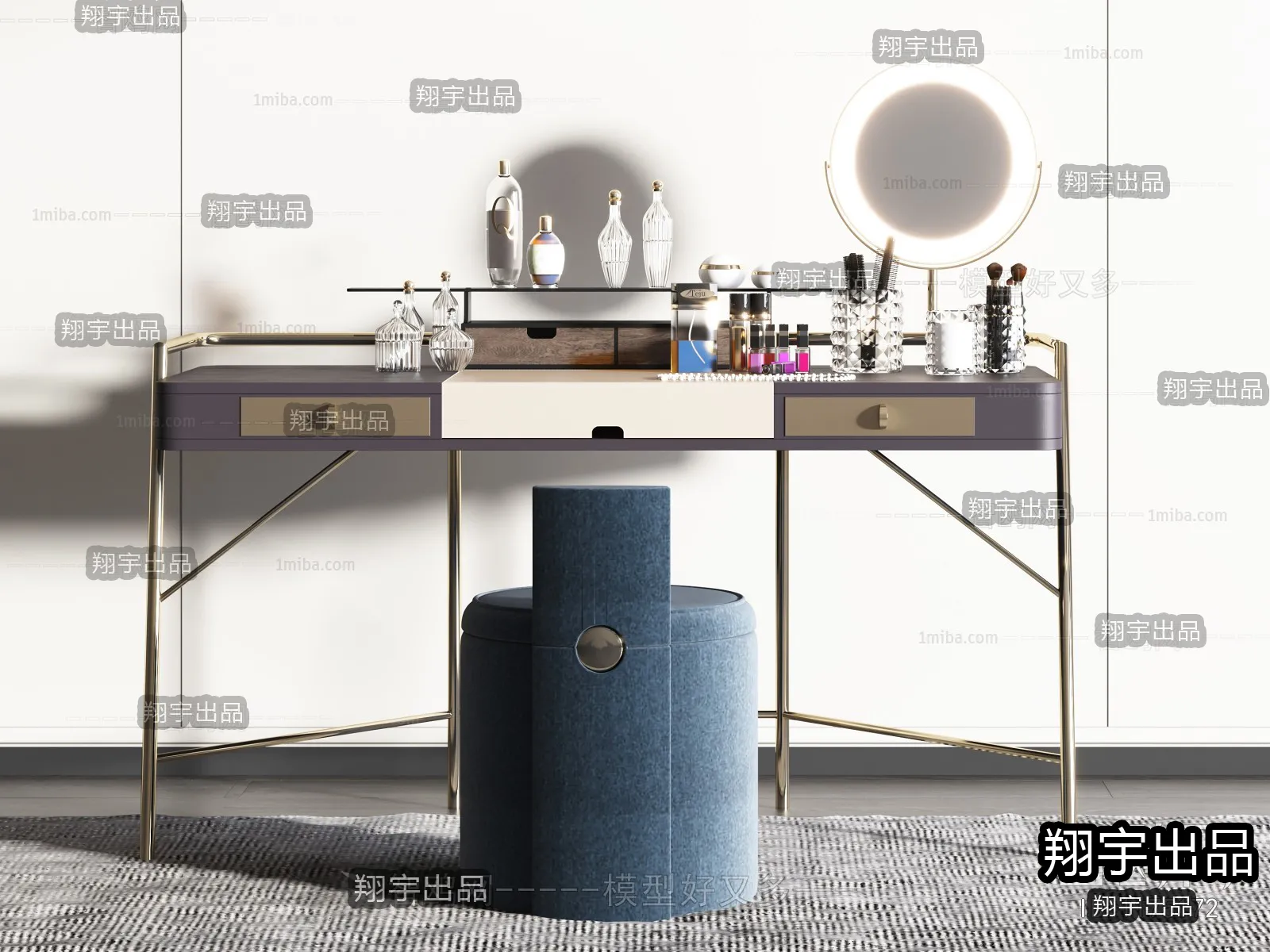 DRESSING TABLE – A3 – FURNITURE 3D MODELS 2022 (VRAY)