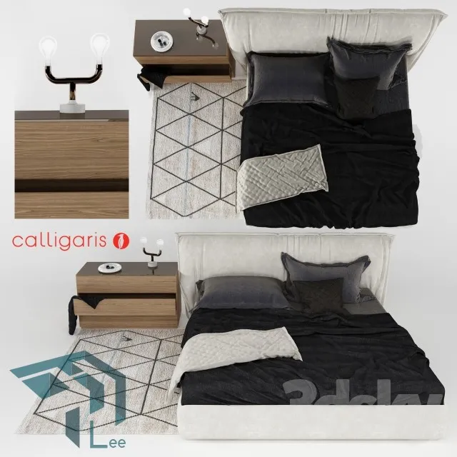 BED 3DSKYMODEL – 649