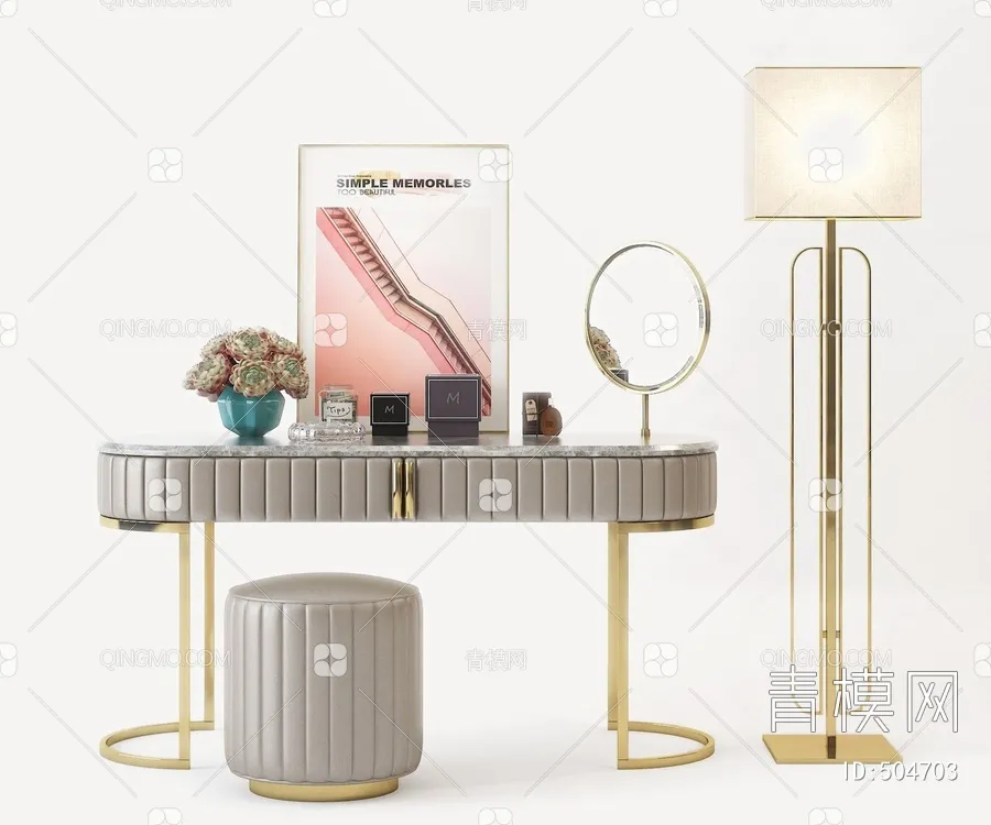 Dressing Table – 3D MODELS – 072