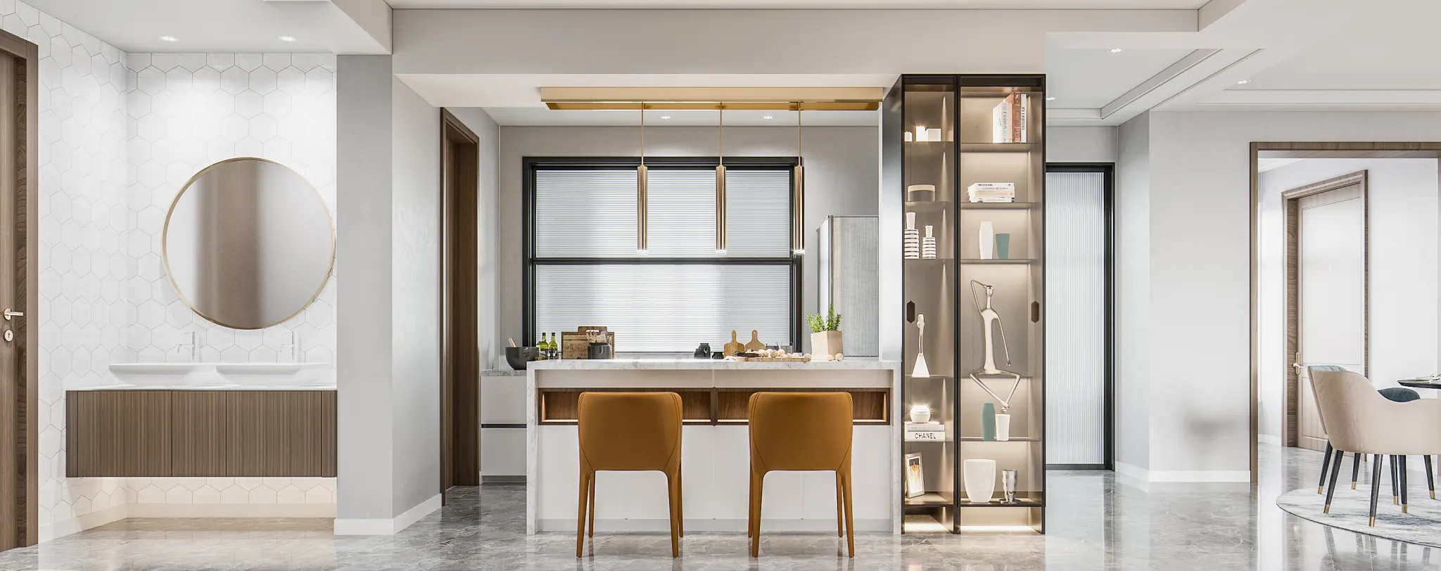 FULL SCENE 3DS MAX – CORONA RENDER – RESTAURANTS – 006