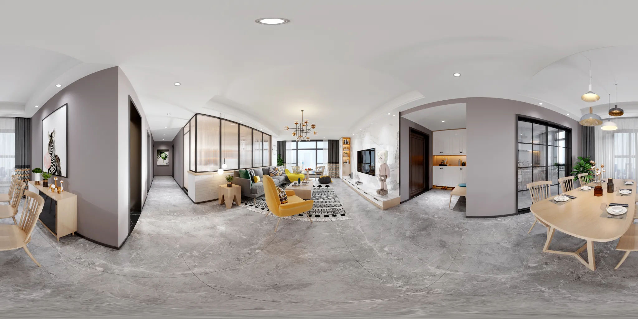 FULL SCENE 3DS MAX – CORONA RENDER – HOME DECOR – 017