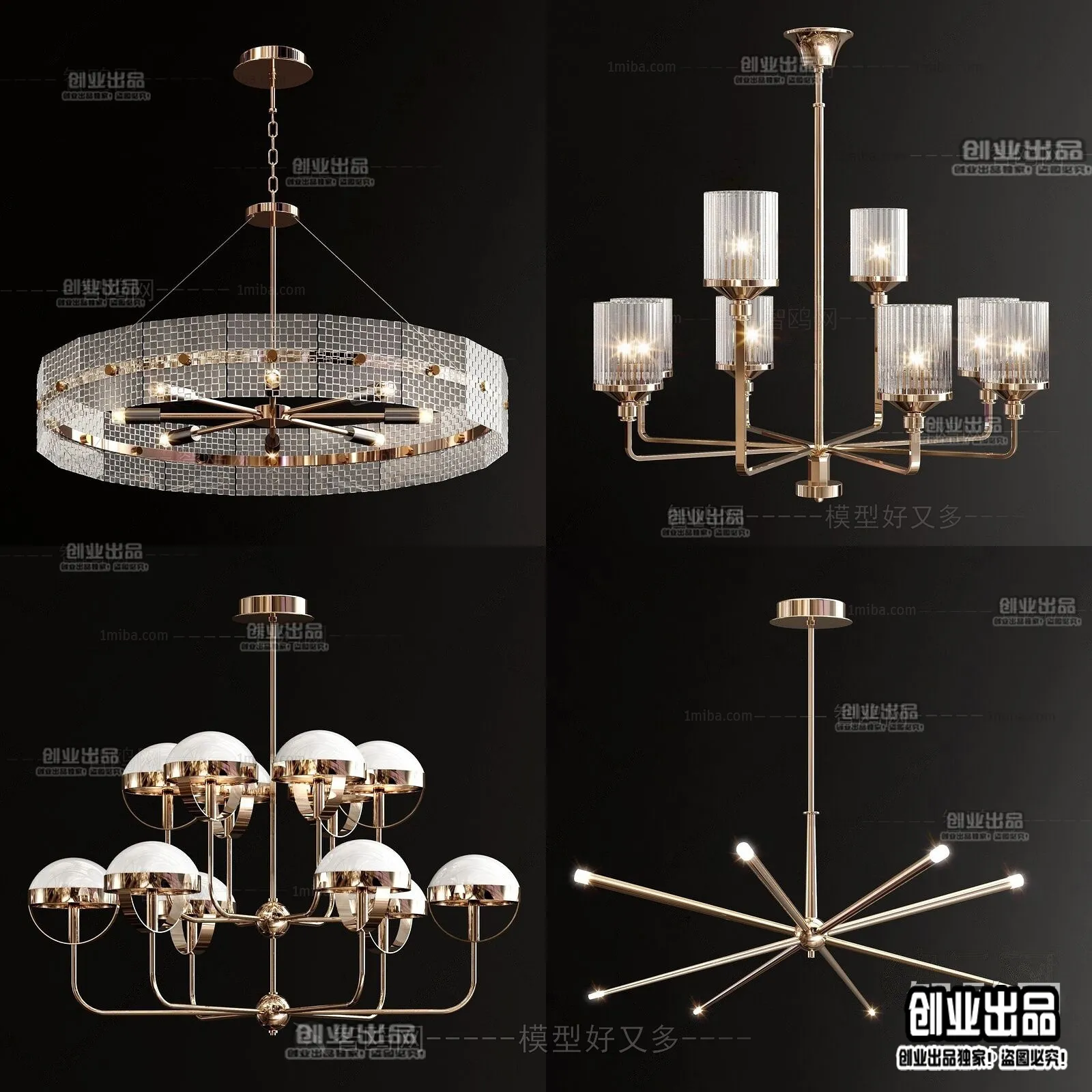 CEILING LAMP – 3D MODELS – 011