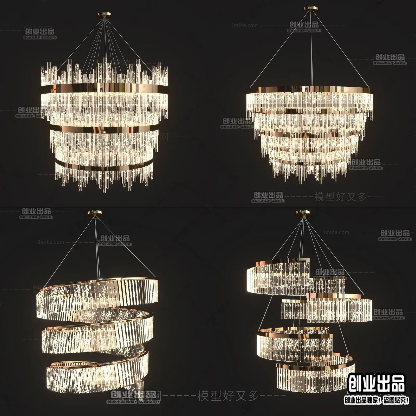 CEILING LAMP – 3D MODELS – 019