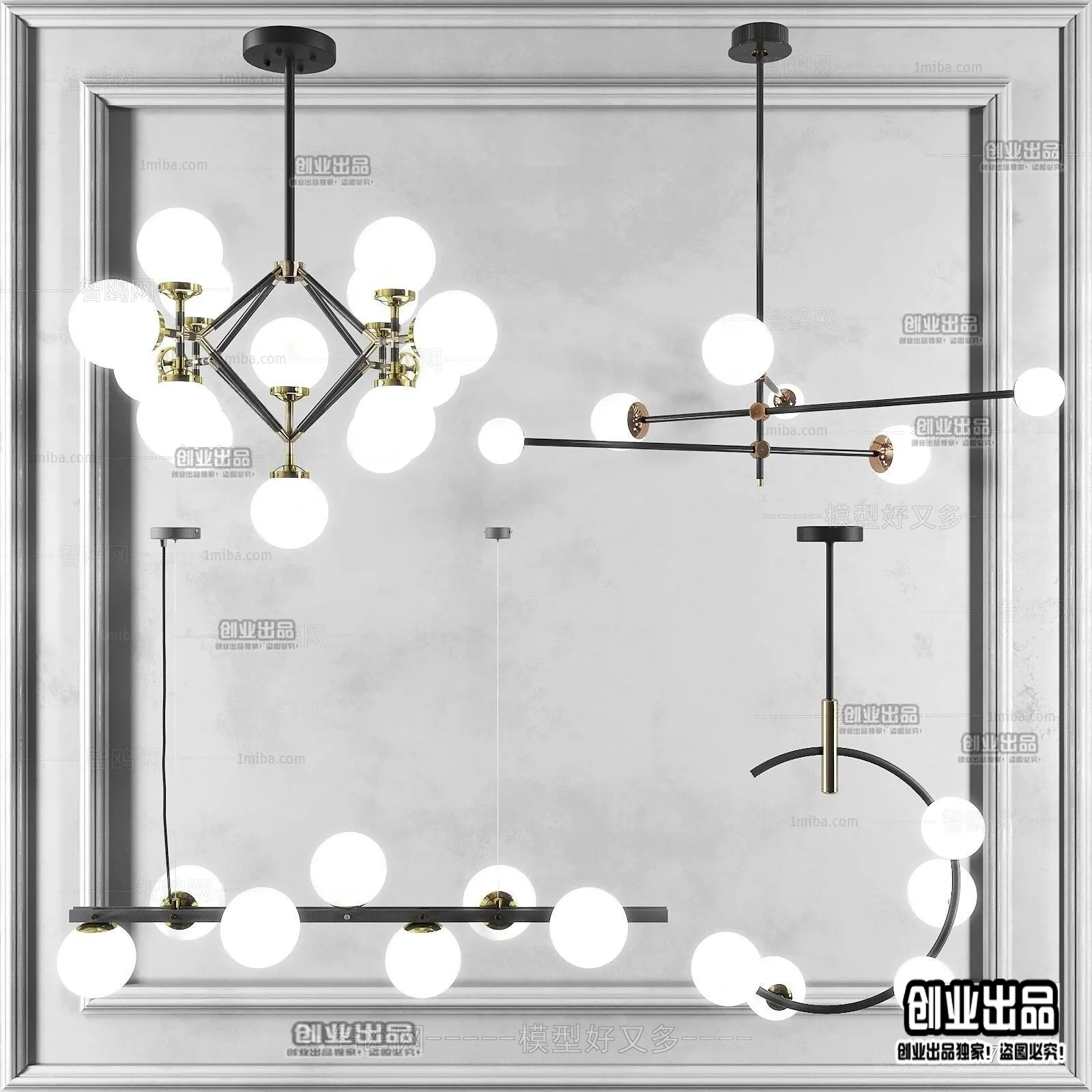 CEILING LAMP – 3D MODELS – 054