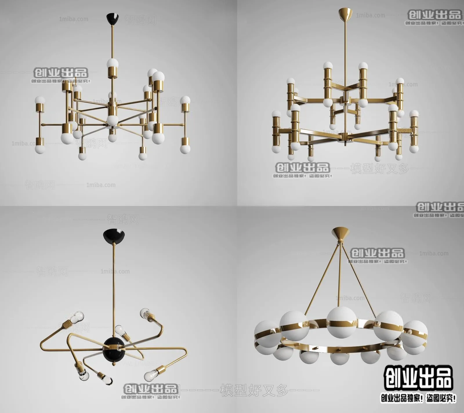 CEILING LAMP – 3D MODELS – 072