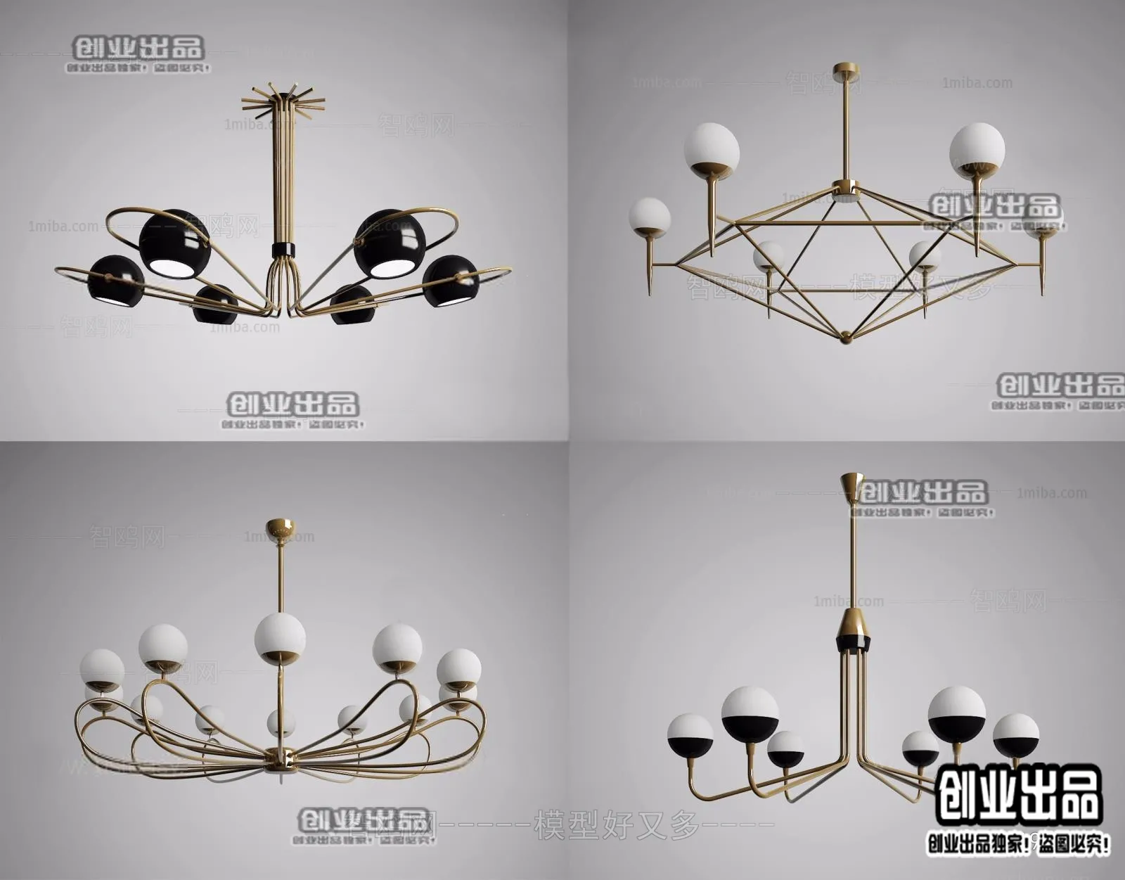 CEILING LAMP – 3D MODELS – 074
