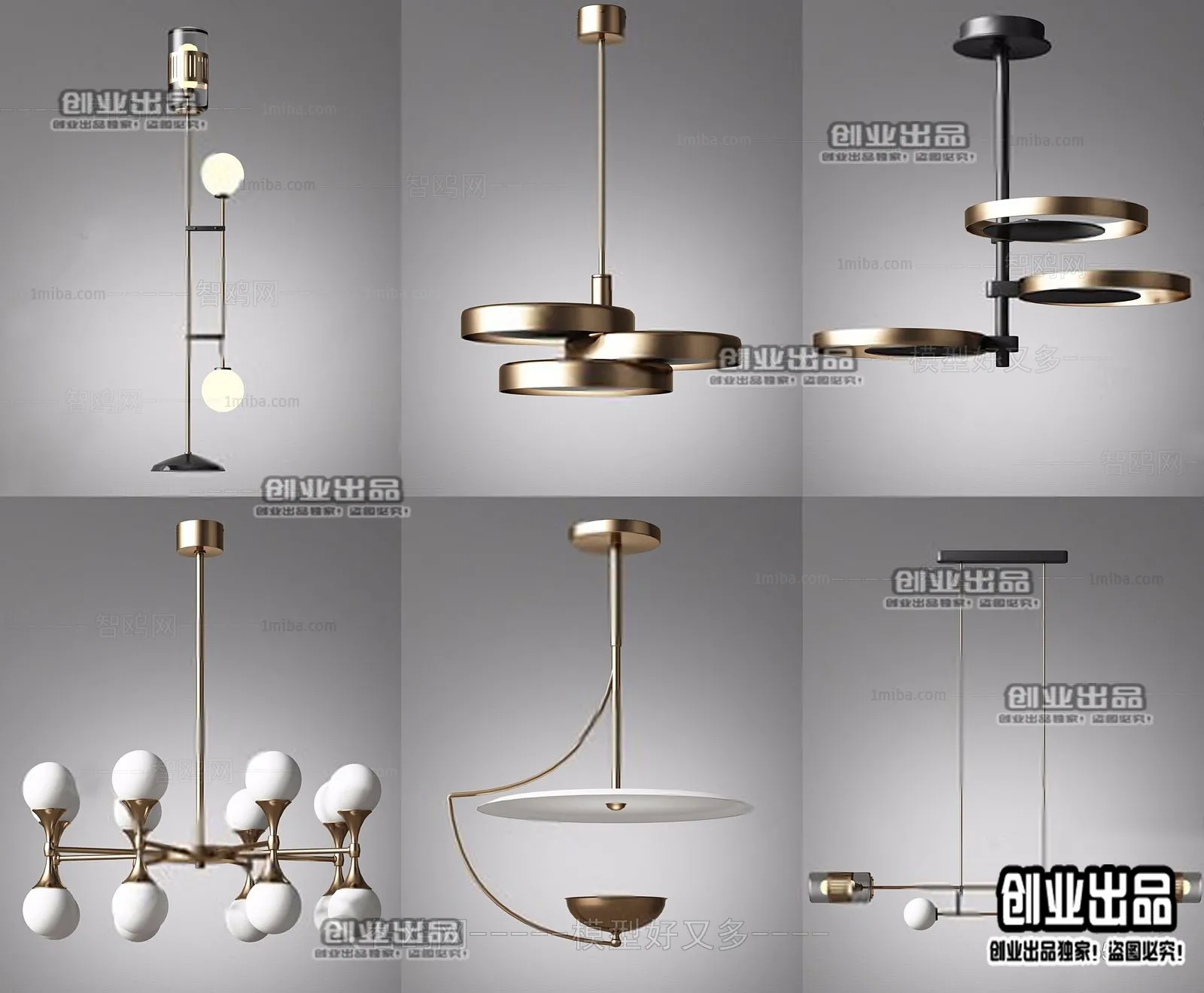 CEILING LAMP – 3D MODELS – 079