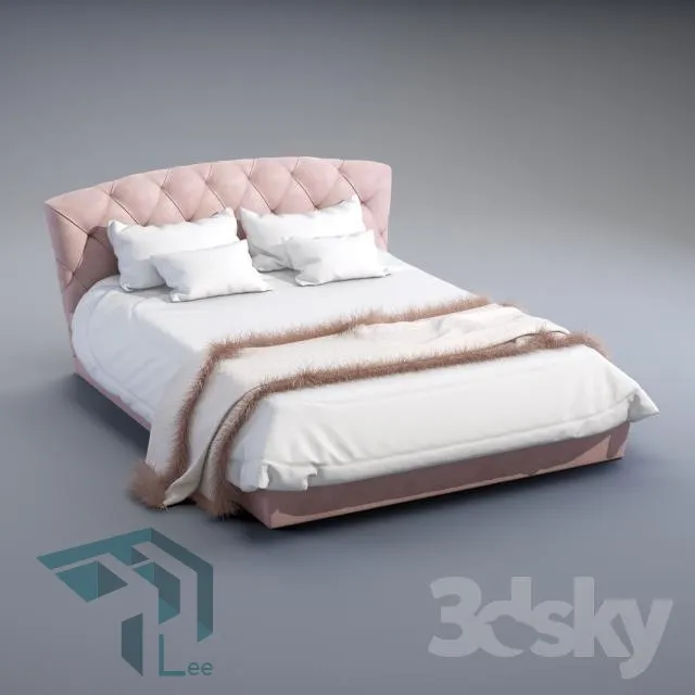 BED 3D MODELS – CLASSIC – 048