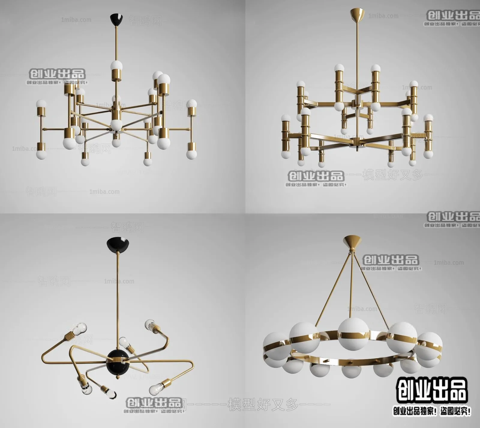 CEILING LAMP – 3D MODELS – 120