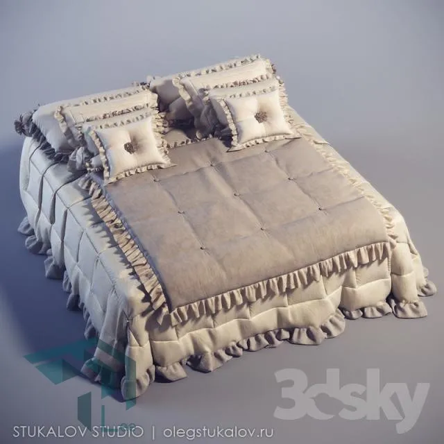 BED 3D MODELS – CLASSIC – 052