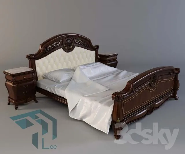 BED 3D MODELS – CLASSIC – 059