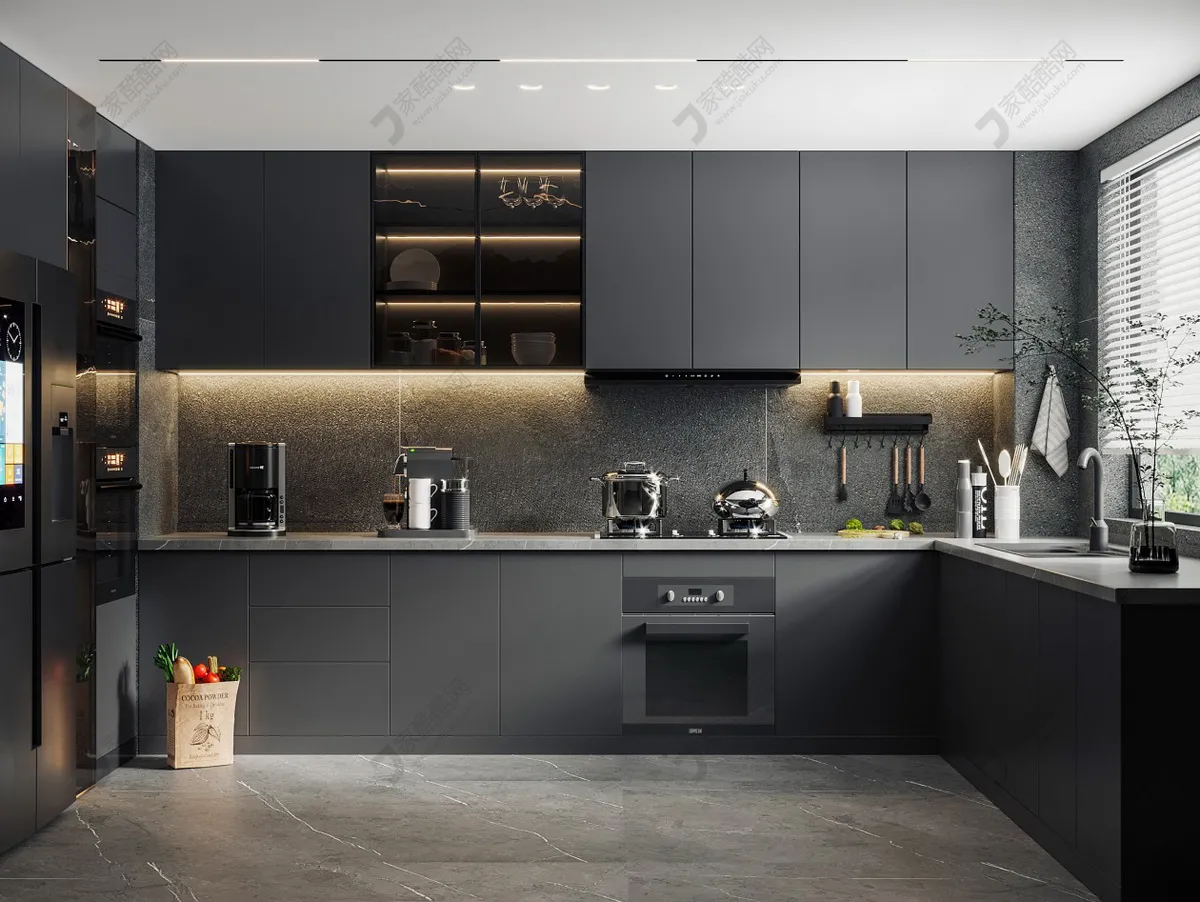 KITCHEN – 3D BLOCKS – VRAY – 021