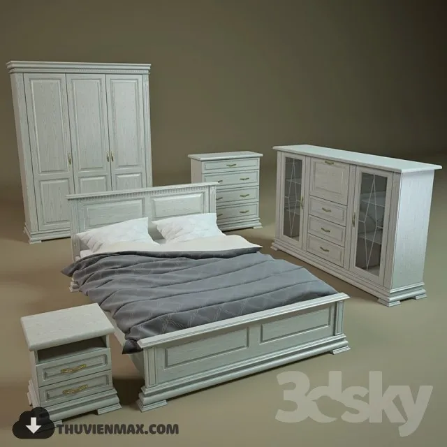 BED 3D MODELS – CLASSIC – 073