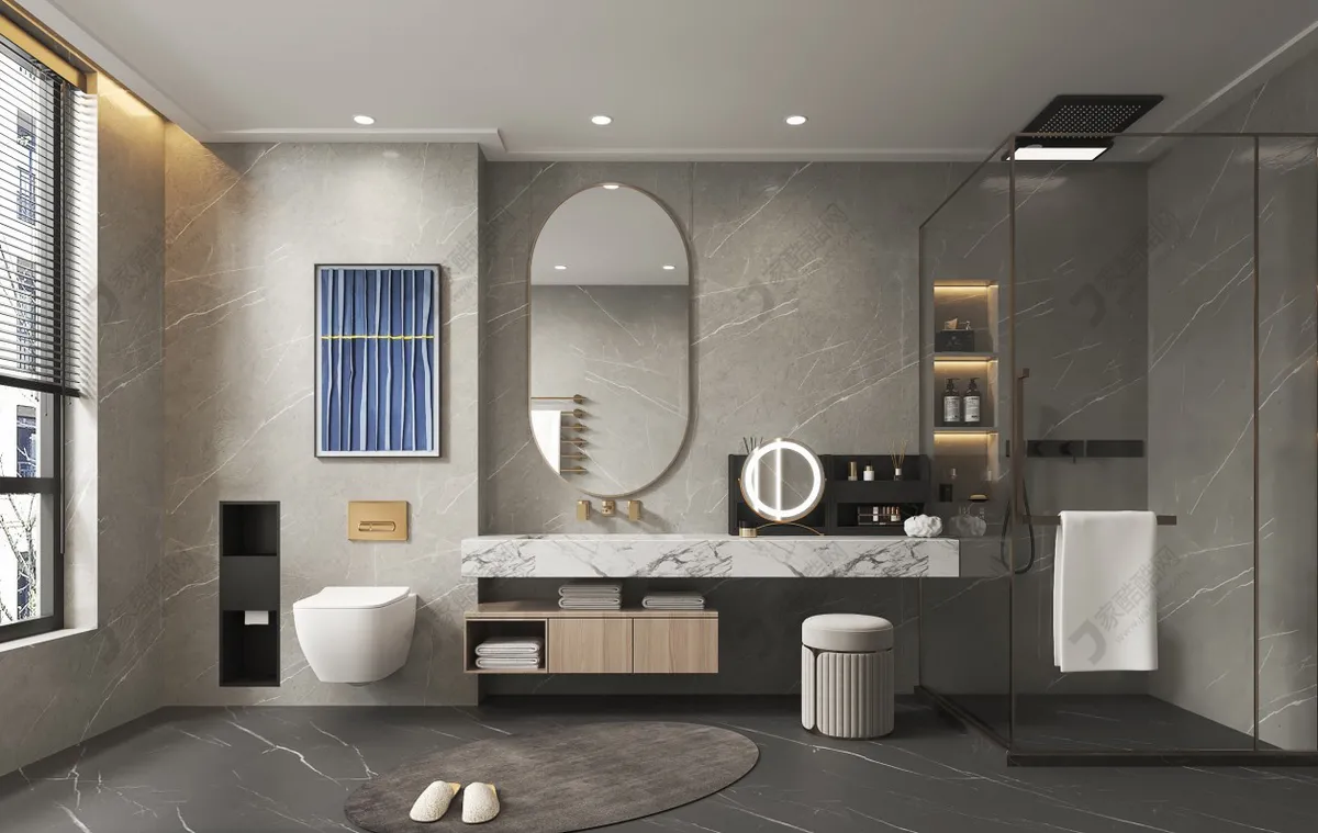 BATHROOM – VRAY – 3D MODELS – 004