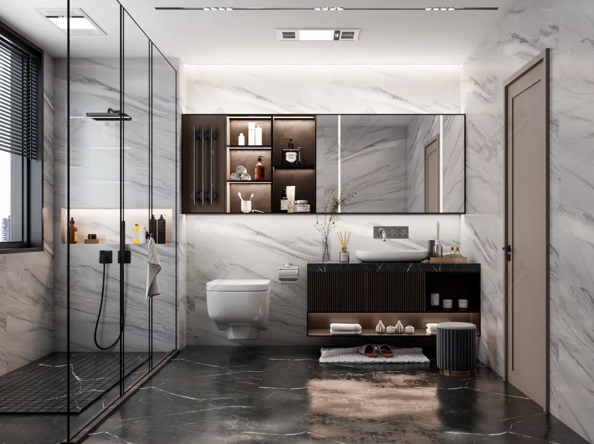 BATHROOM – VRAY – 3D MODELS – 008