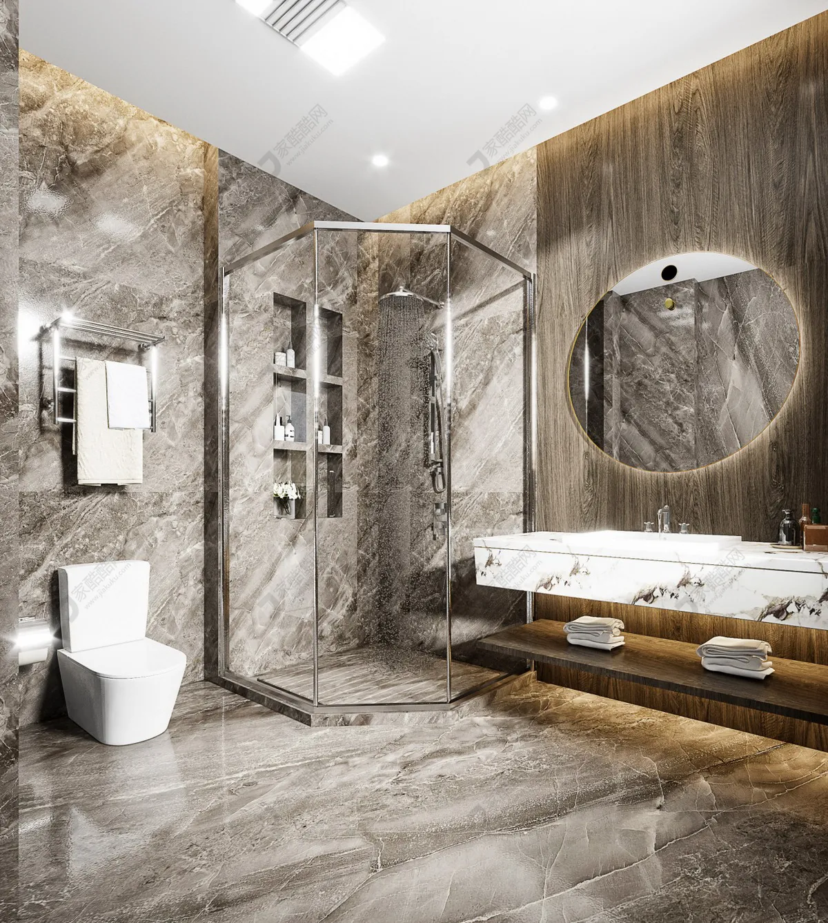 BATHROOM – VRAY – 3D MODELS – 030