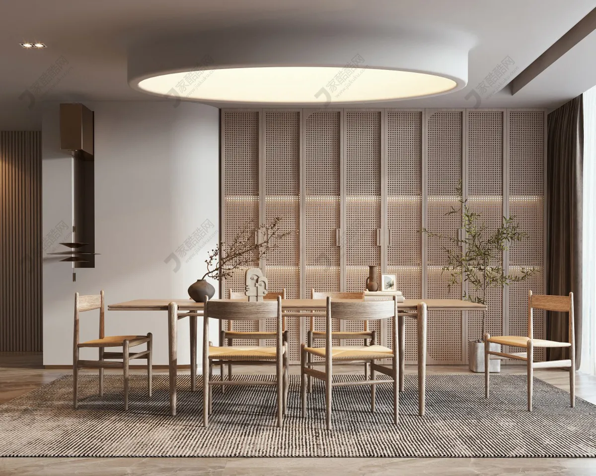 DINING ROOM – VRAY – 3DS MAX – 002