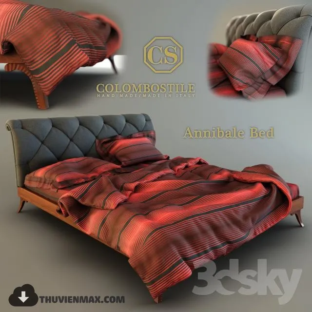 BED 3D MODELS – CLASSIC – 087