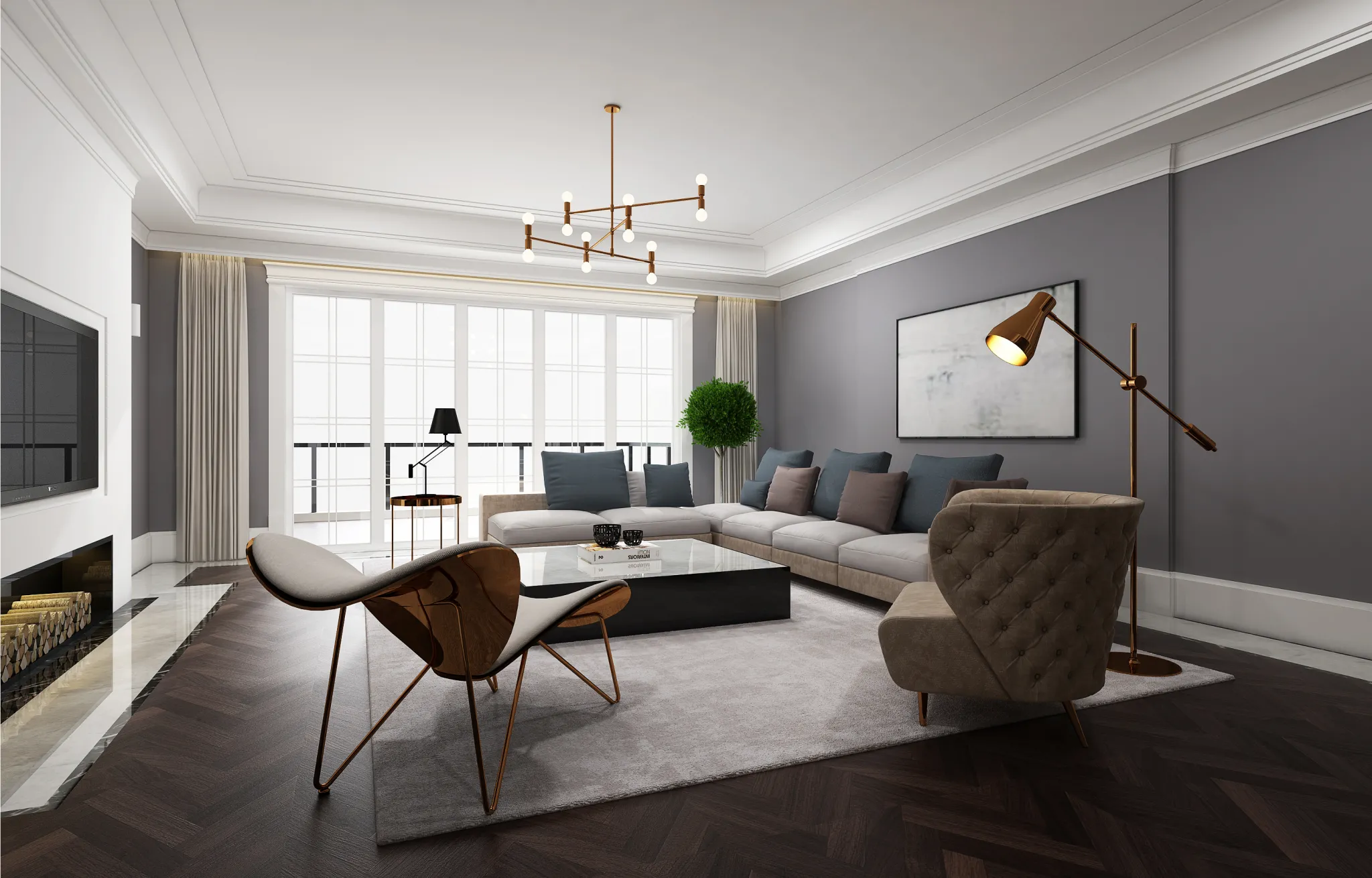 TZ INTERIOR DESIGN 2021 (VRAY) – 1. LIVING ROOM – 03