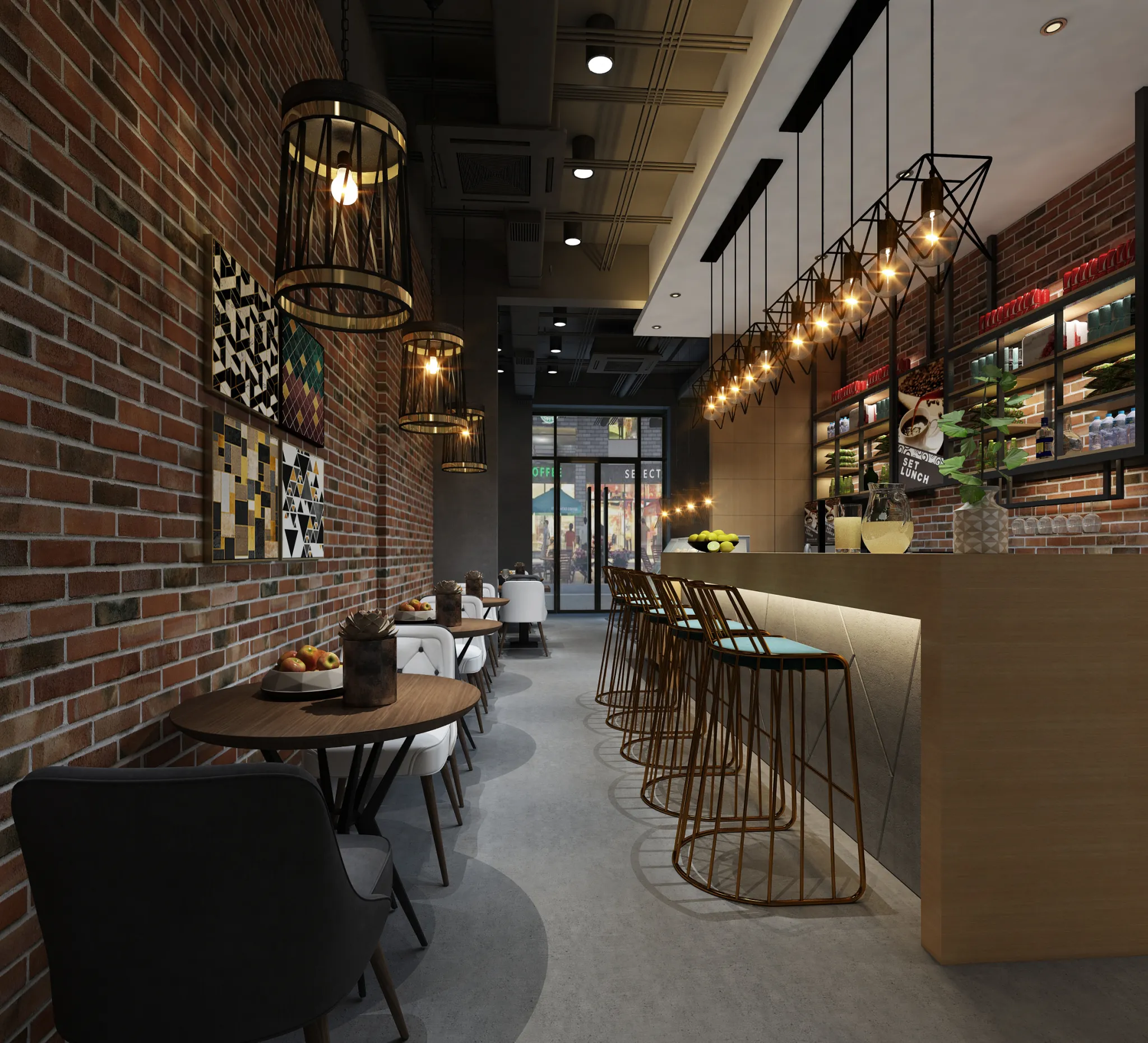 TZ INTERIOR DESIGN 2021 (VRAY) – 11. RESTAURANT – COFFEE – 50