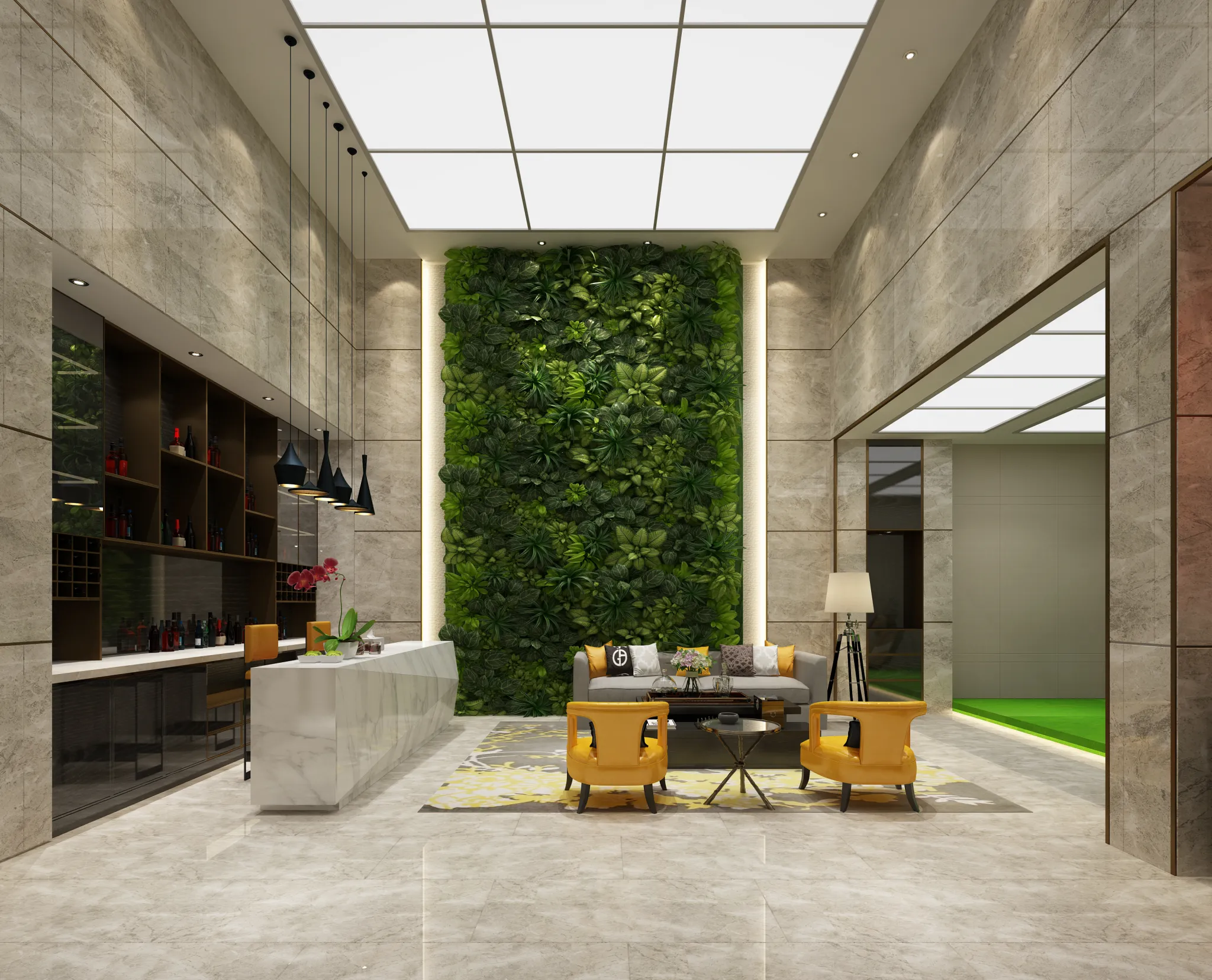 TZ INTERIOR DESIGN 2021 (VRAY) – 17. RECEPTION – 07