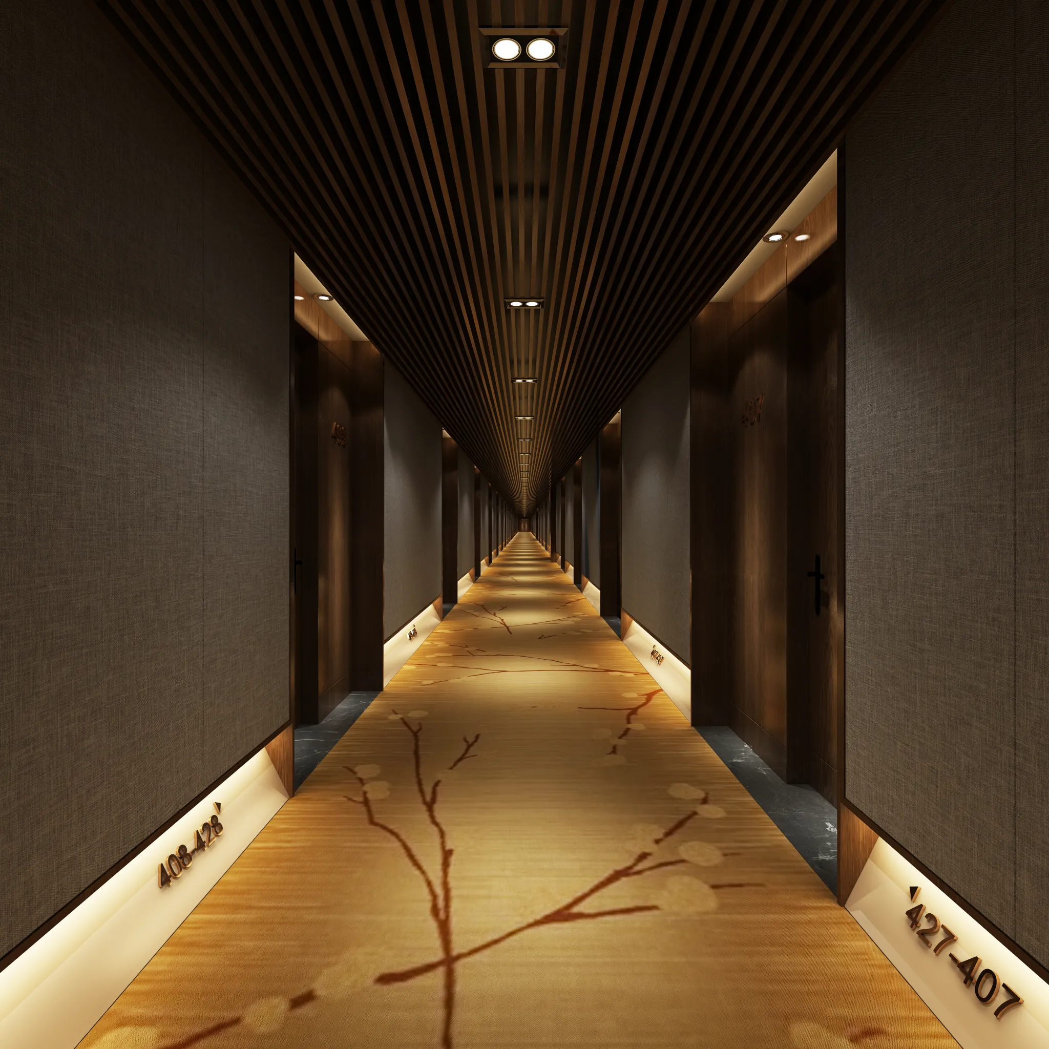 TZ INTERIOR DESIGN 2021 (VRAY) – 18. CORRIDOR, ELEVATOR – 23