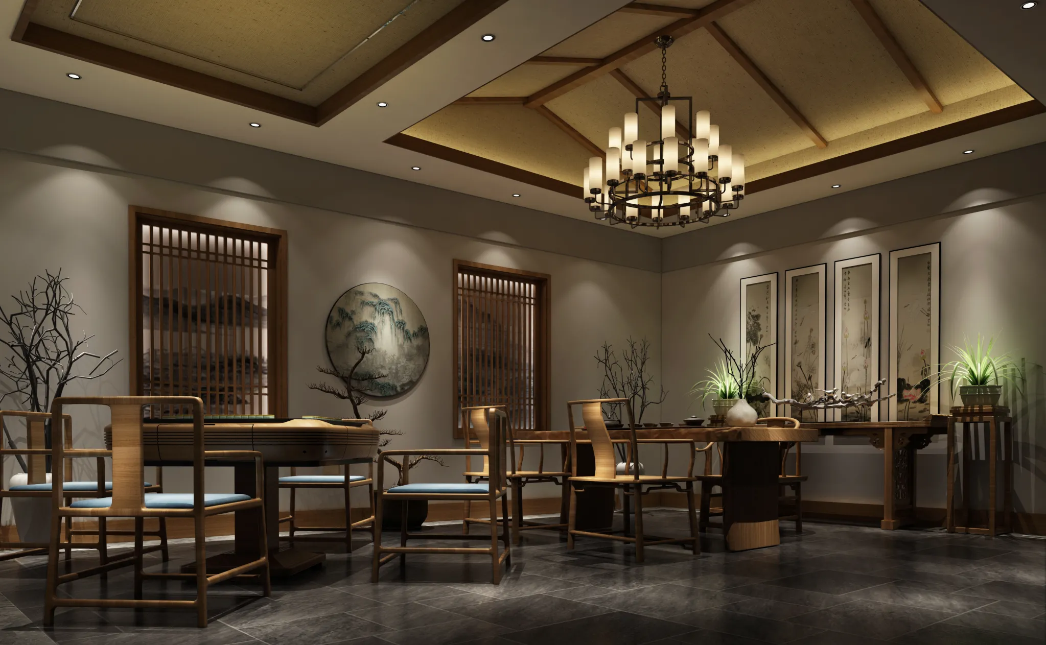 TZ INTERIOR DESIGN 2021 (VRAY) – 31. TEA HOUSE – 10