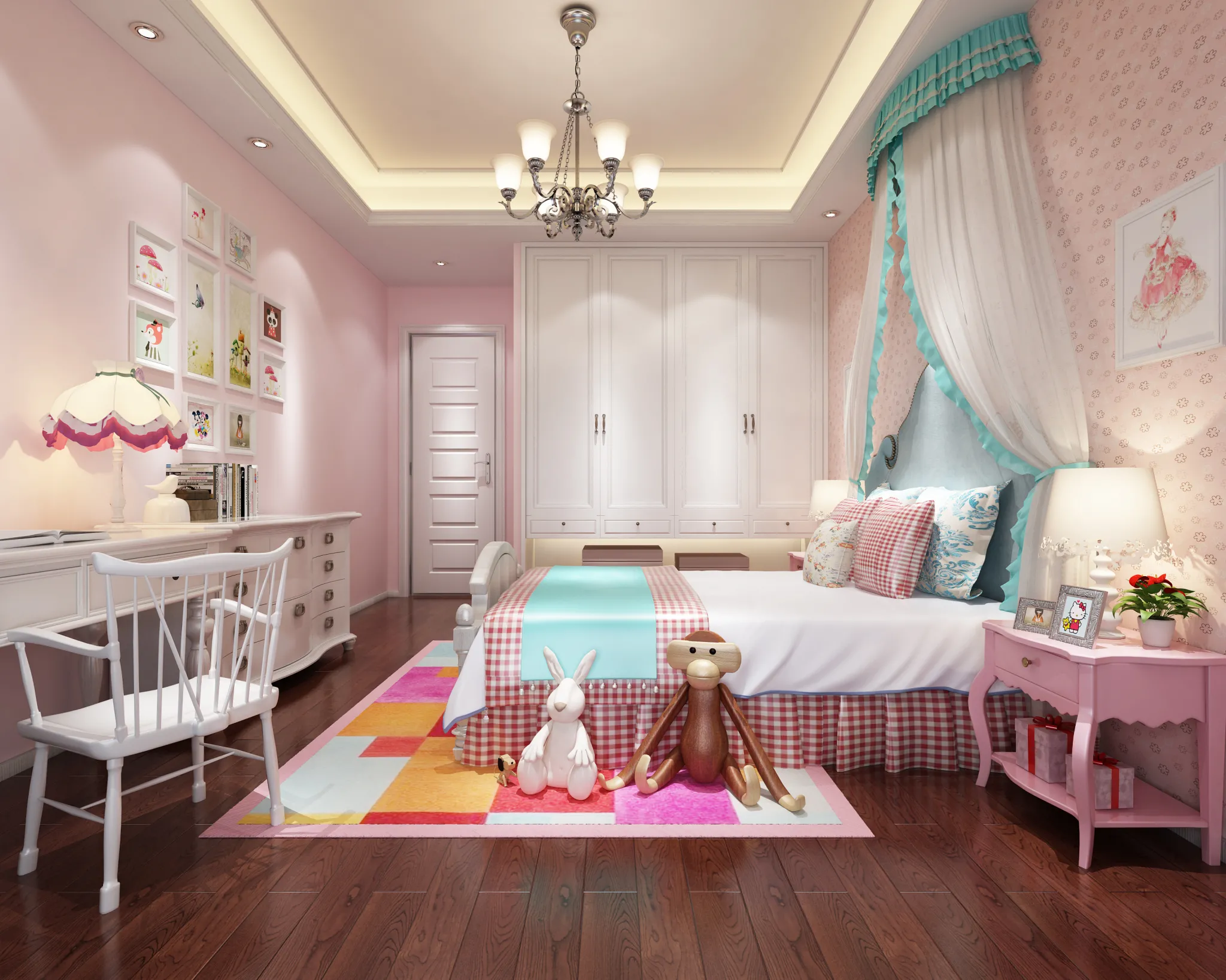 TZ INTERIOR DESIGN 2021 (VRAY) – 5. CHILDREN ROOM – 04