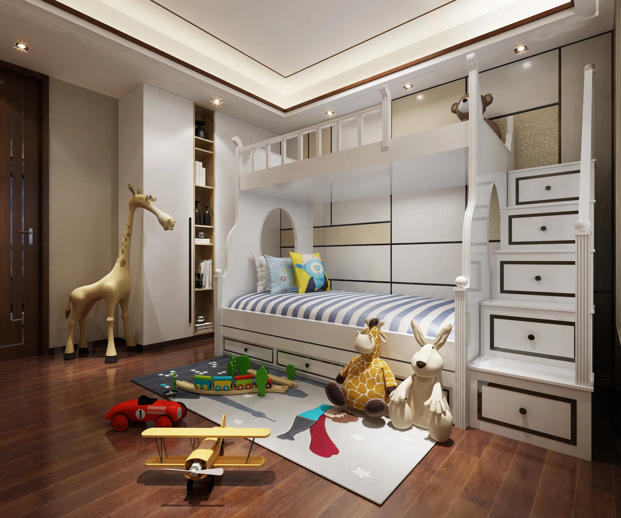 TZ INTERIOR DESIGN 2021 (VRAY) – 5. CHILDREN ROOM – 06