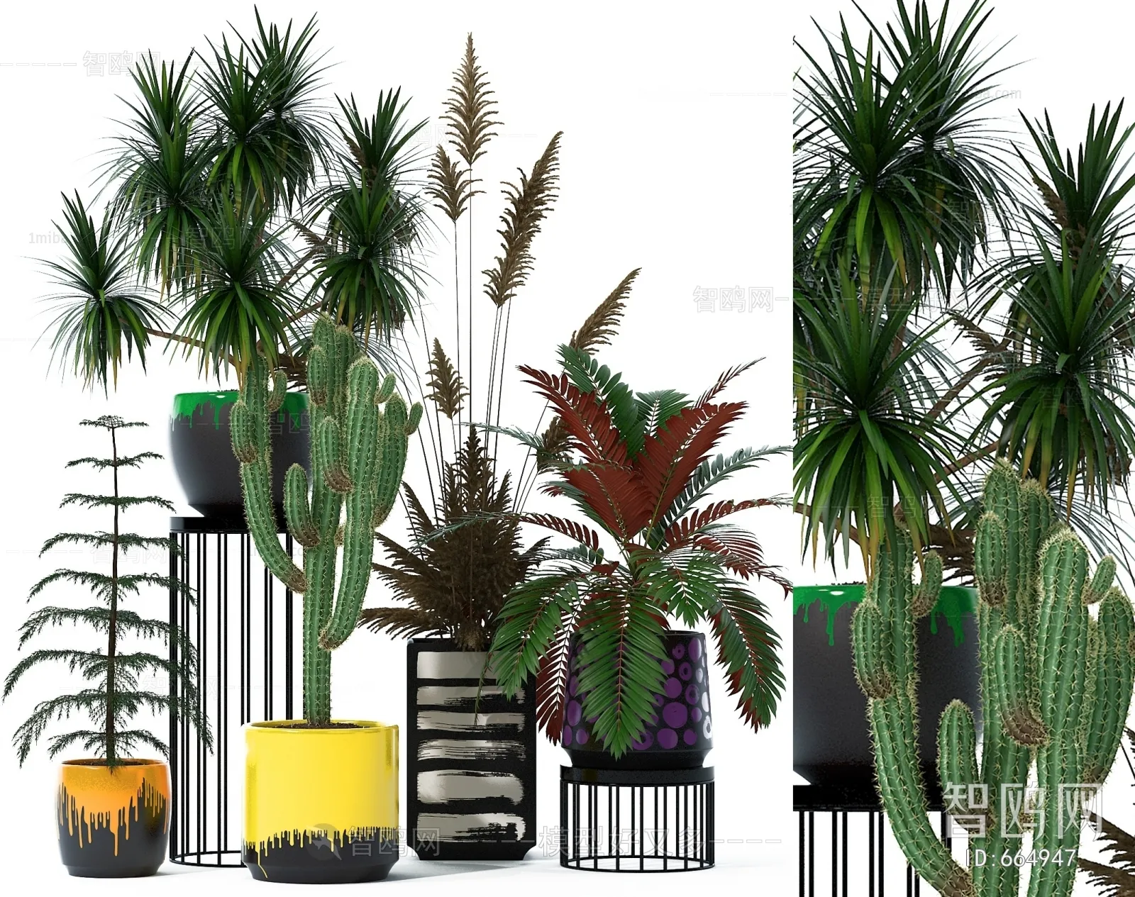 PLANT 3D MODELS – 016