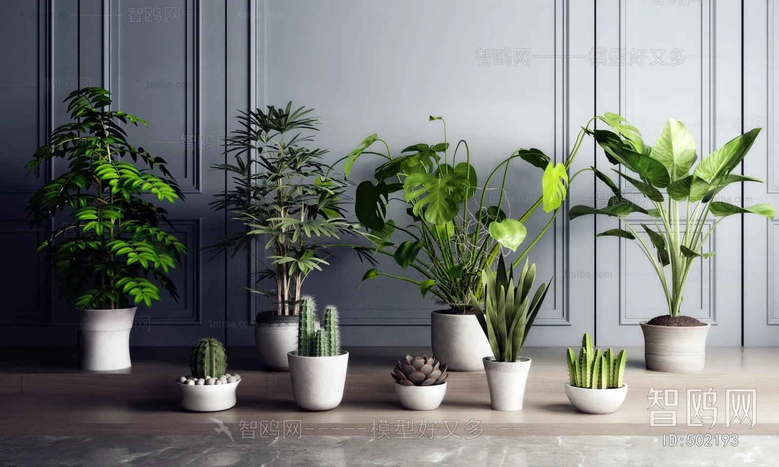 PLANT 3D MODELS – 021