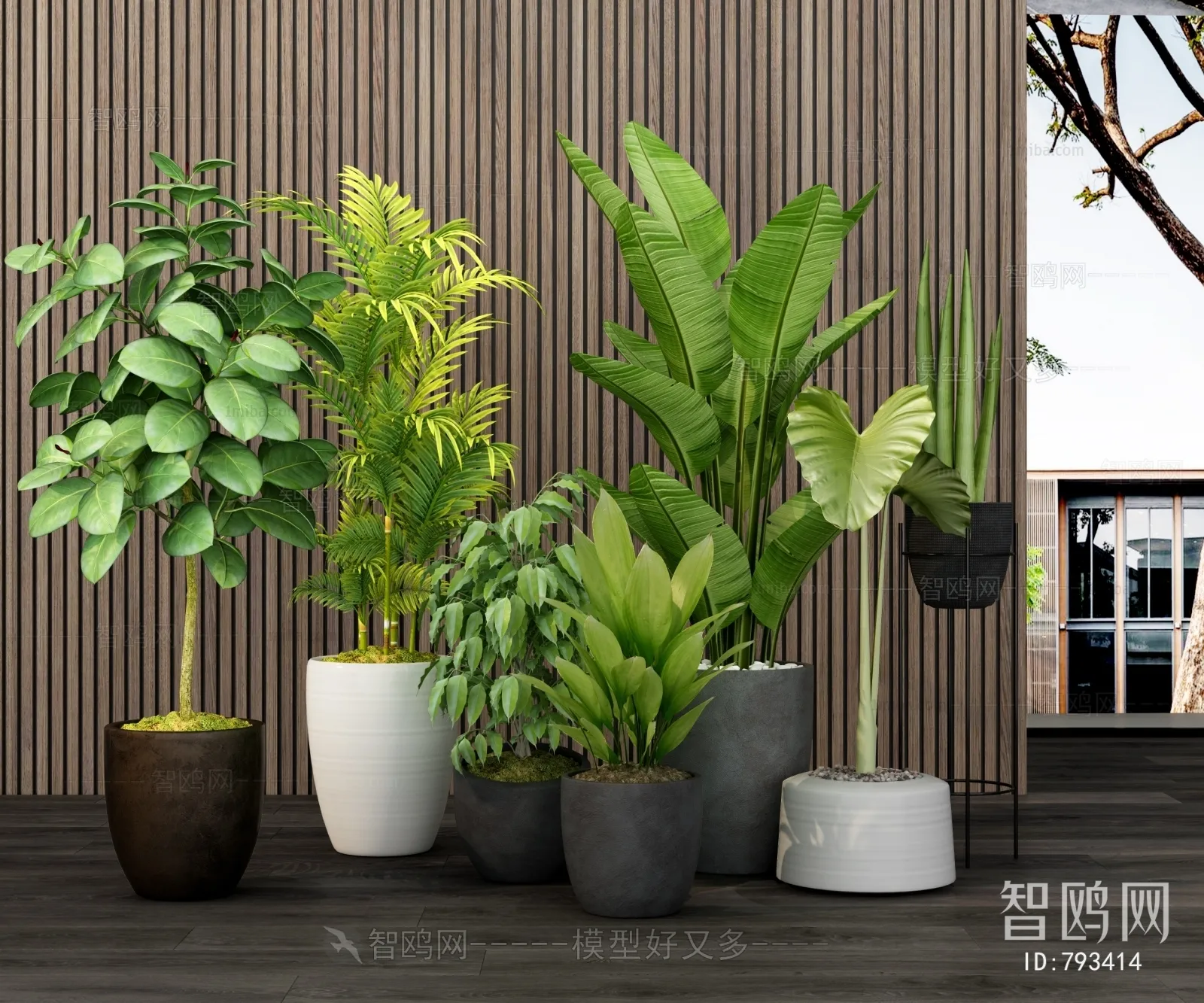 PLANT 3D MODELS – 032