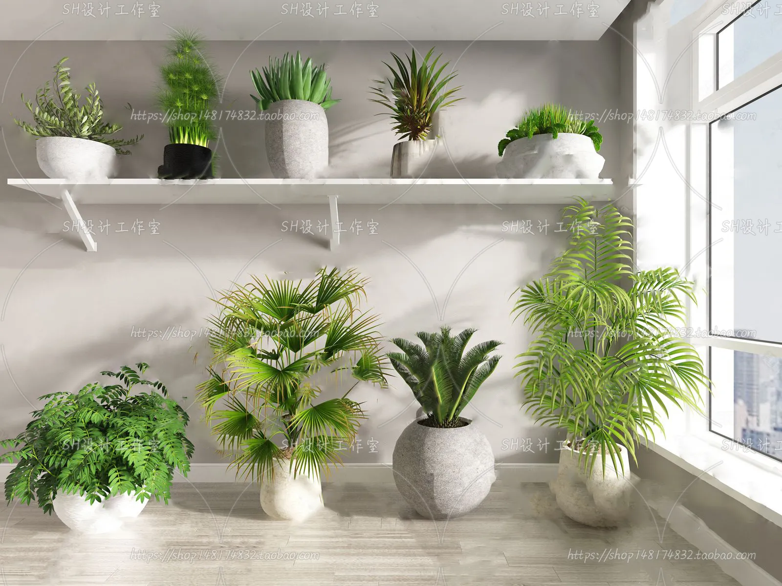 PLANT 3D MODELS – 046